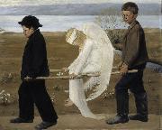 Hugo Simberg Wounded Angel oil painting